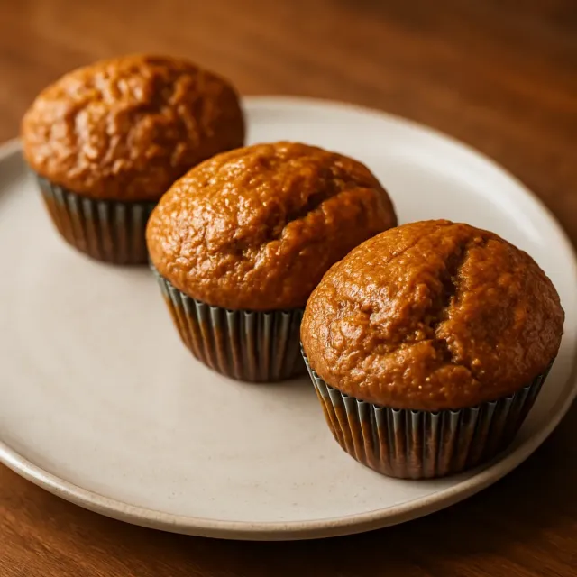 Muffins de Espelta com Abóbora