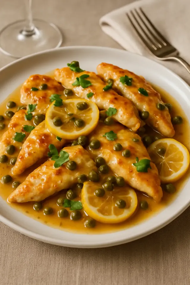 Ayam Lemon Piccata