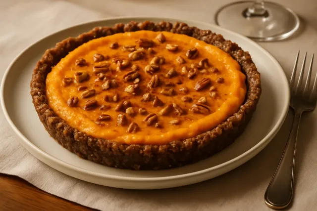 Torta di Cachi Paleo
