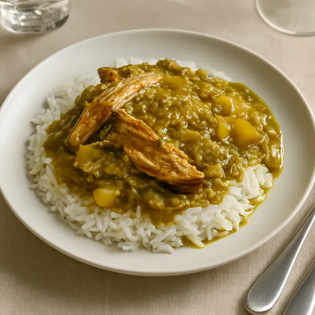 Slow Cooker Pork Green Chili