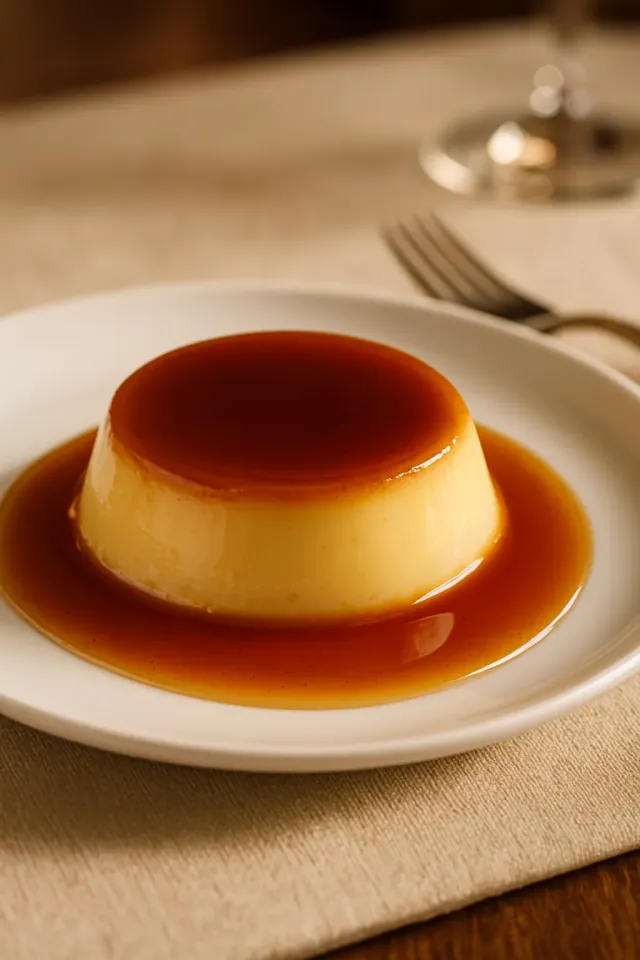 Flan de Micro-ondas