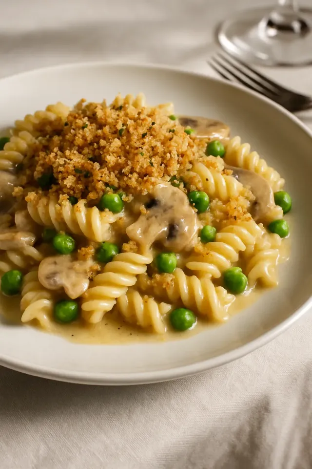 Tetrazzini de Pavo al Horno