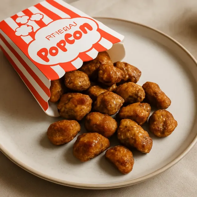Hava Fritözünde Patates Kızartması Tavuk Ciğerleri
