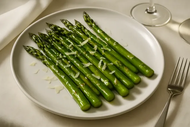 Roasted Asparagus with Parmesan