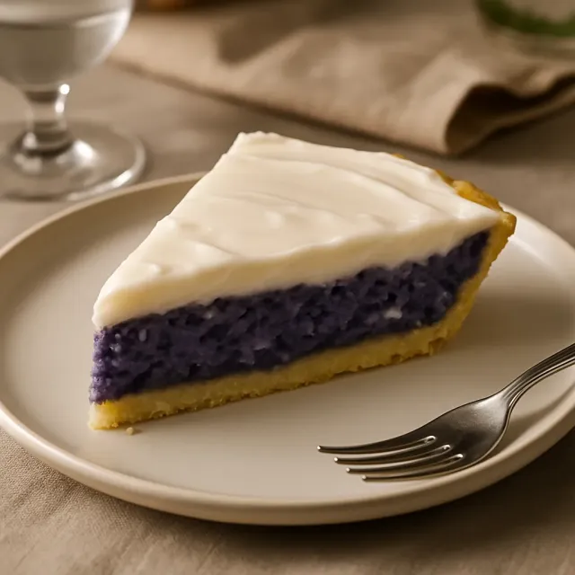 Haupia und Violette Süßkartoffeltorte