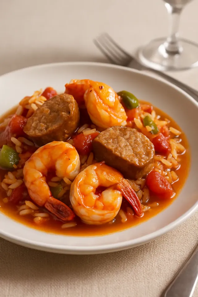 Gumbo de camarones