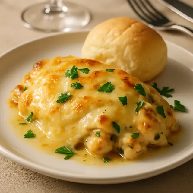 K-Dub's Alfredo Ravioli Bake