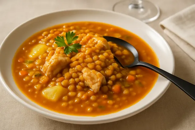 Instant Pot Mexikanische Linsensuppe