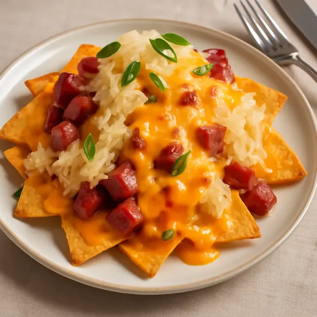 Reuben Nachos per Due