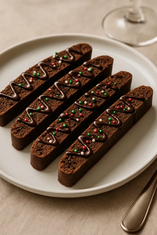 Günahkâr Çikolatalı Biscotti