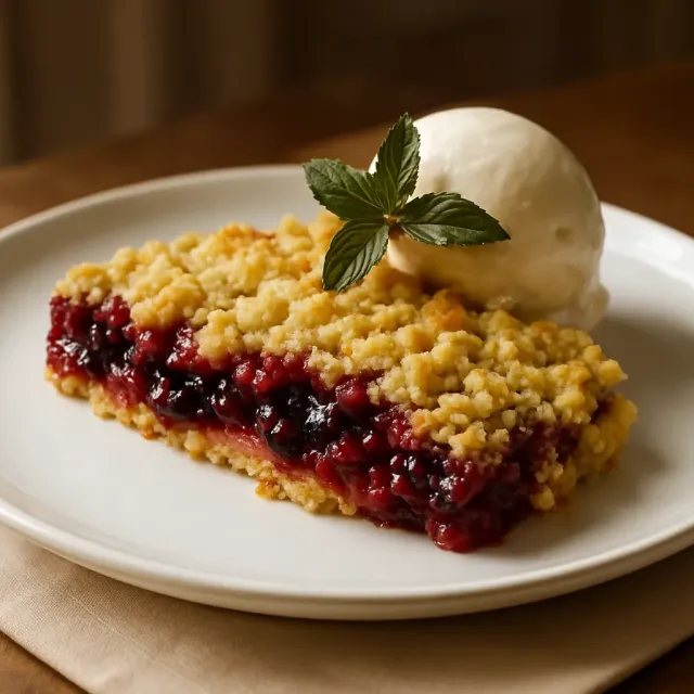 A Melhor Torta de Frutas Vermelhas