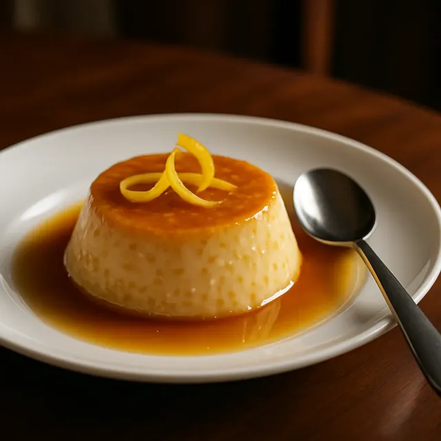 Classic Honey Flan