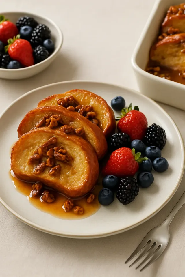 Praline Pecan French Toast