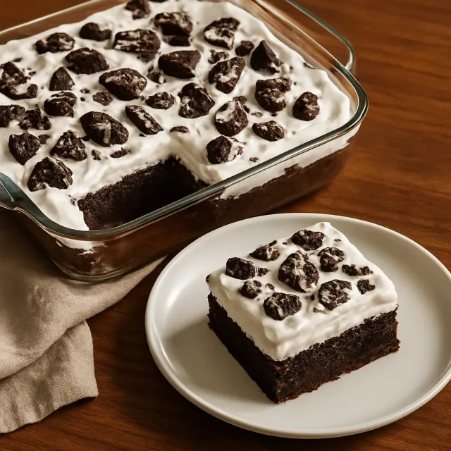Brownies Cookies and Cream