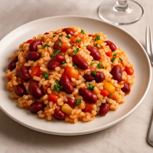 Vegetable and Rice Skillet Meal