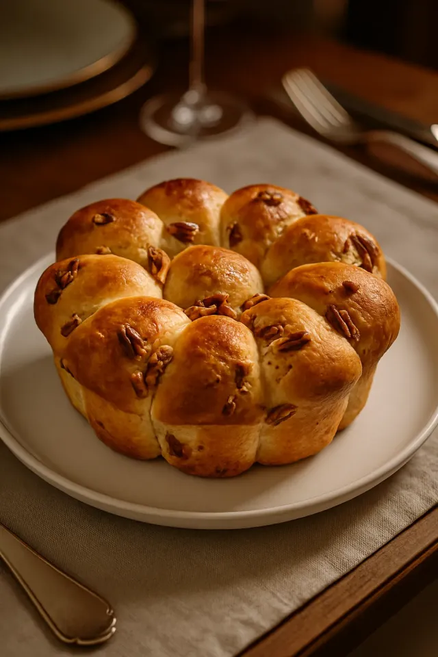 Pão de Macaco de Caramelo
