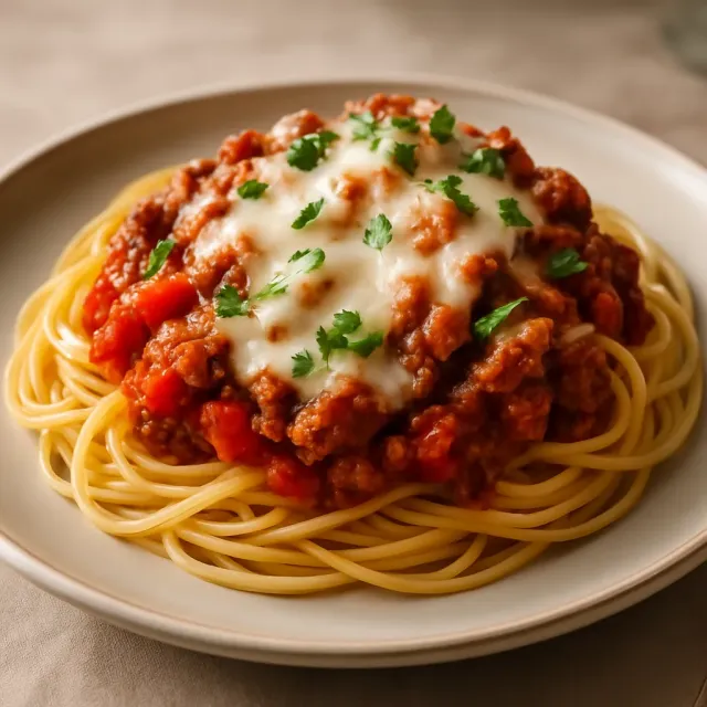 Camp David Spagetti İtalyan Sosisli