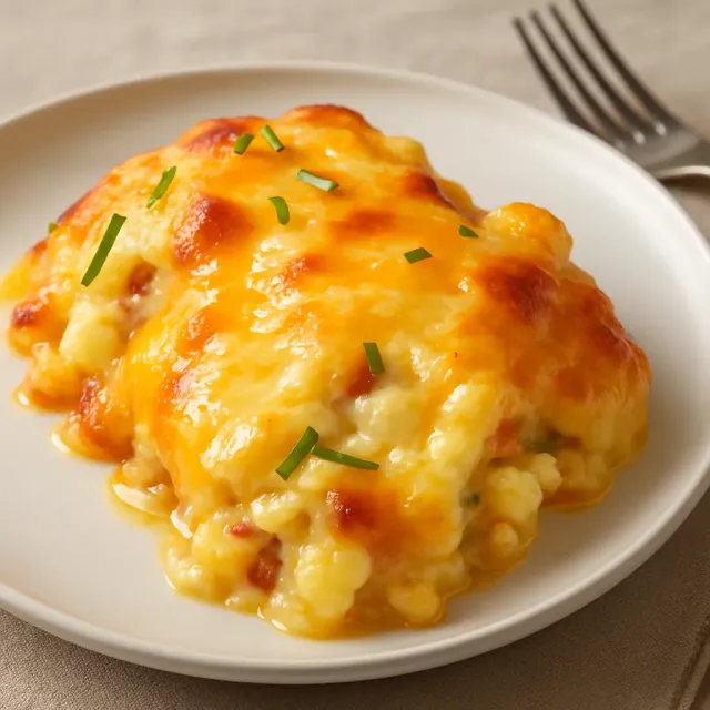 Kentang dengan Bacon, Cheddar, dan Ranch