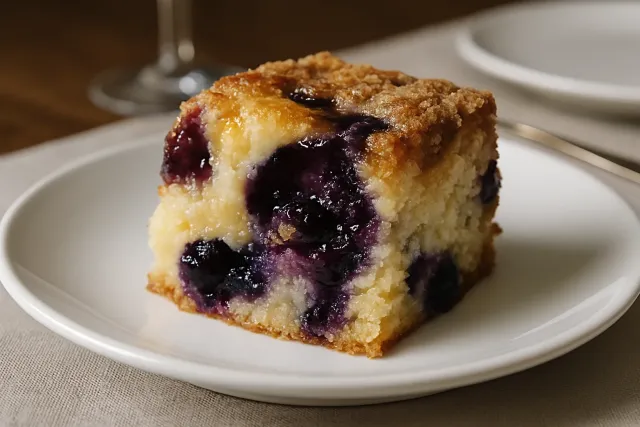 Bolo de Mirtilo