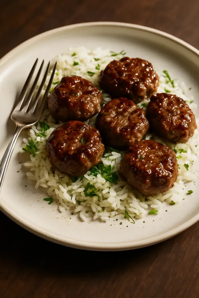 Dill Pickle Meatballs