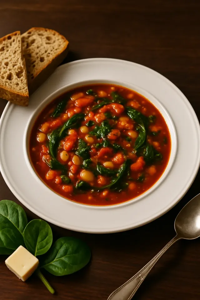 Sopa picante de lentejas rojas de Bryan