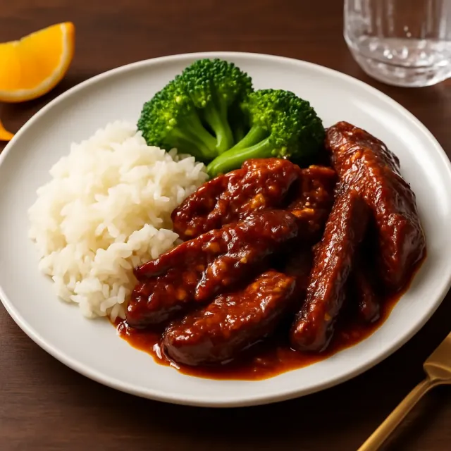 Boeuf Orange Croustillant