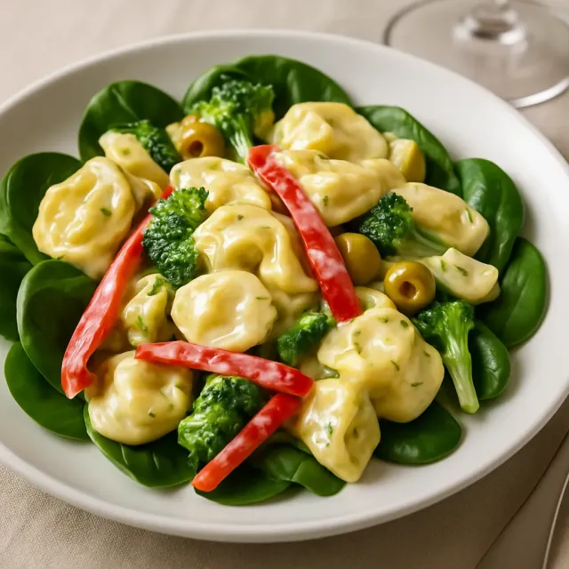 Insalata di Tortellini al Pesto