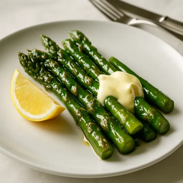 Aspargos com Molho Gremolata