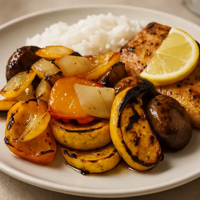 Sayuran Panggang Teriyaki