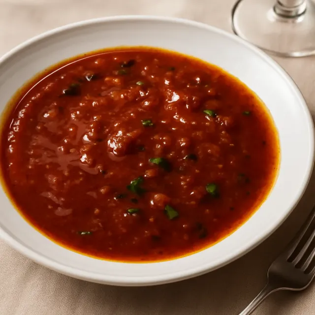 Selbstgemachte Chilisauce