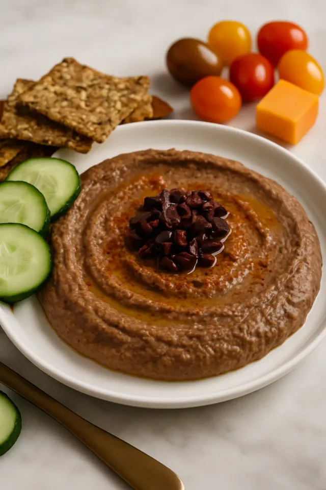 Siyah Fasulye Hummus