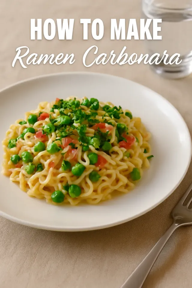 Ramen Carbonara
