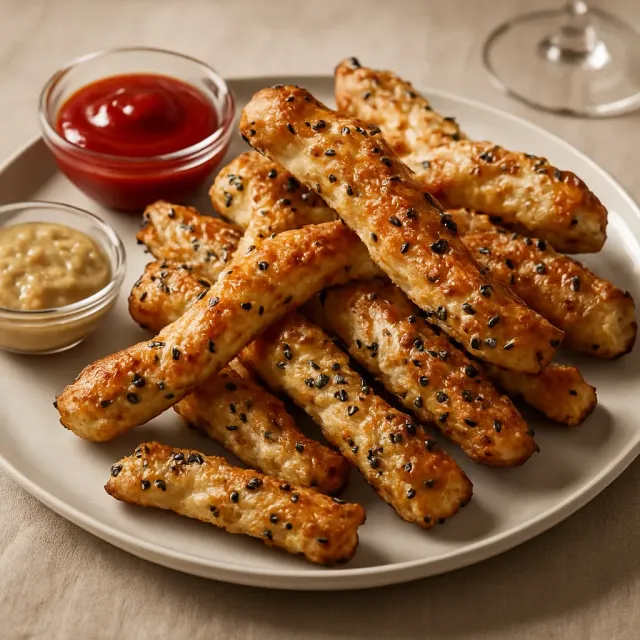 Torsades de Pâte Feuilletée Salées au Parmesan et Assaisonnement Complet