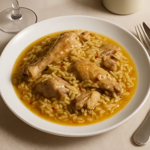 Slow Cooker Turkey Wings with Yellow Rice