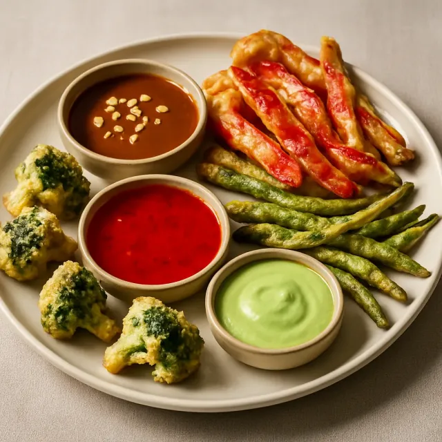 Air Fryer Tempura Vegetables