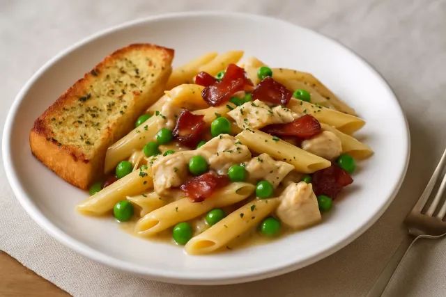 Gà Gần Như Món Carbonara