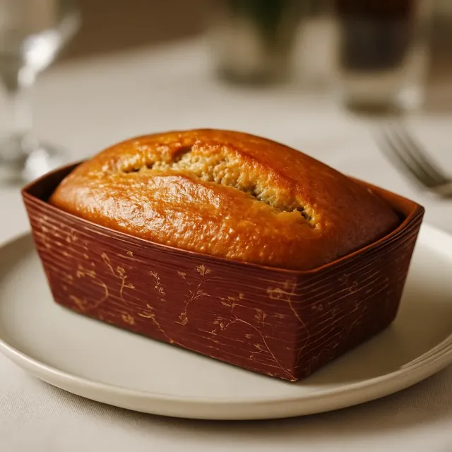 Einfaches Bananenbrot