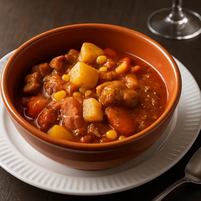 Dutch Oven Schweinefleischeintopf