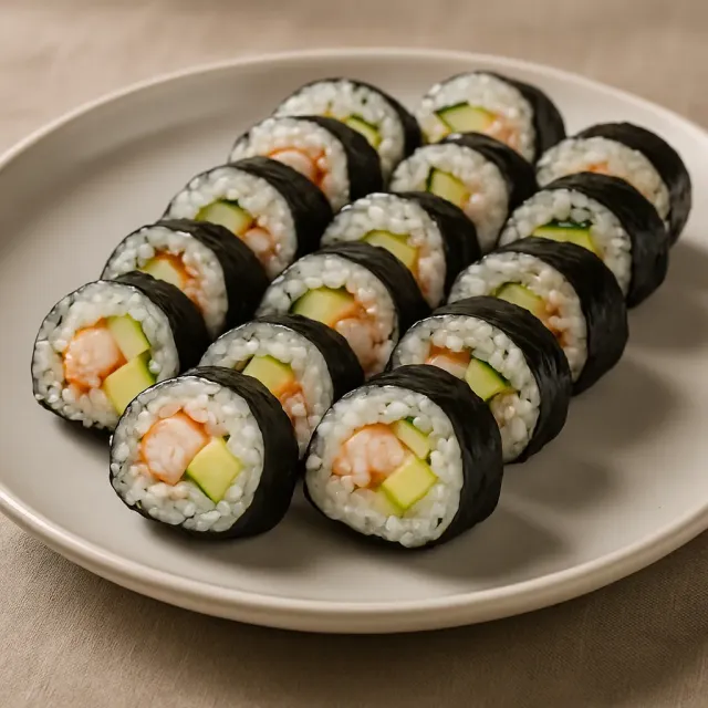 Kaliforniya Sushi Rulosu