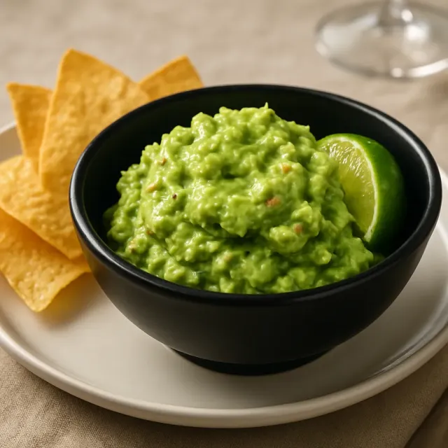 Quick Tomatillo Guacamole