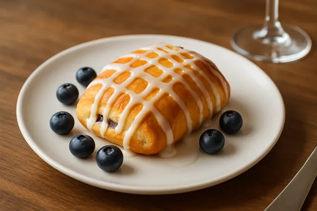Turnovers de Mirtilo