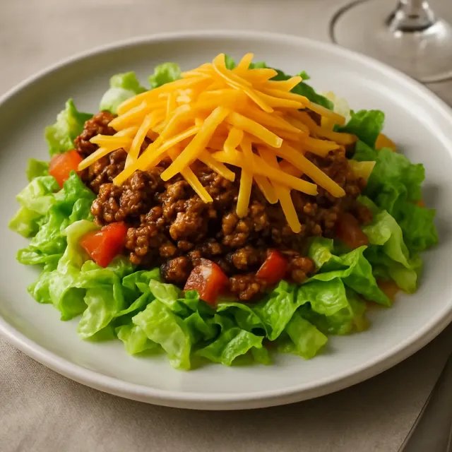 Daha Sağlıklı Taco Salatası