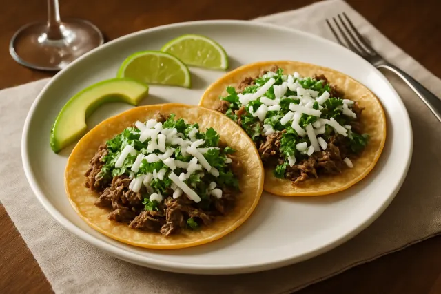 Lezzetli Dana Dil Tacos
