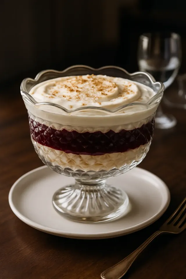 Parfait ai mirtilli