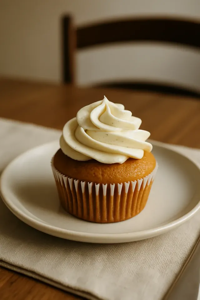Erntekürbis-Cupcakes