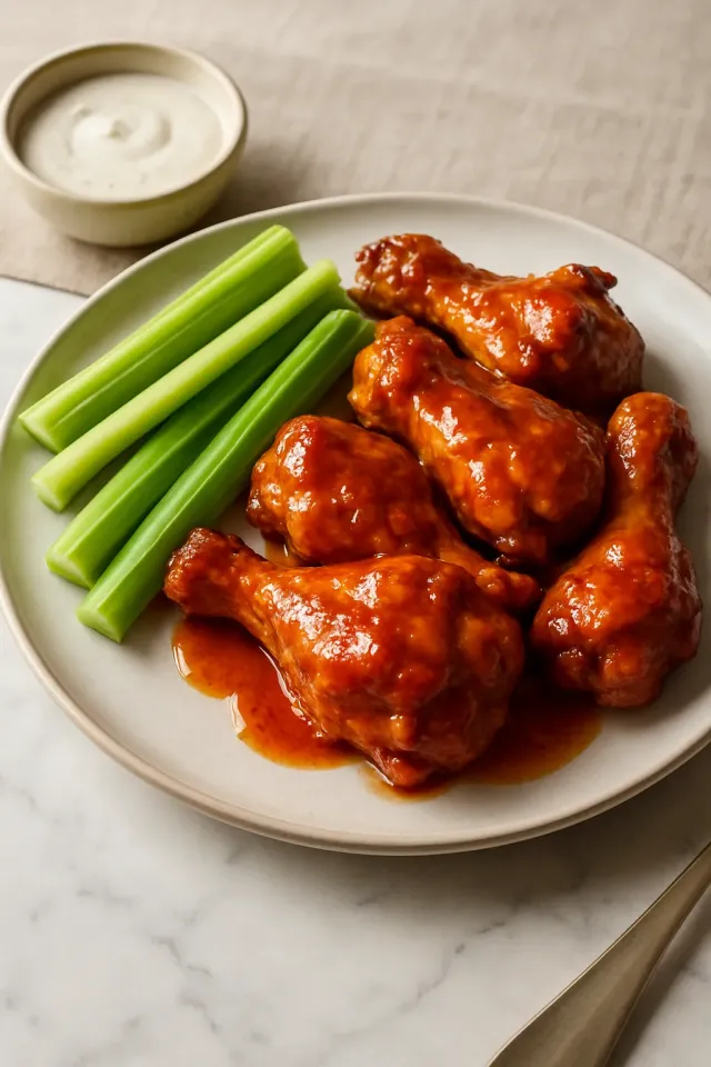 Baked Buffalo Wings