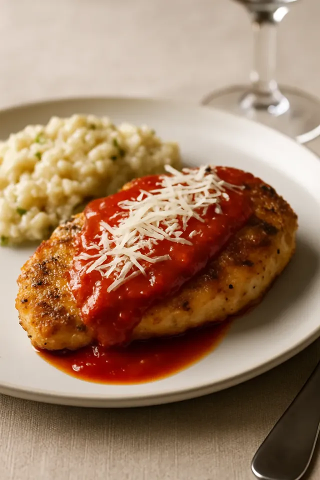 Ayam Parmigiana Buatan Sendiri