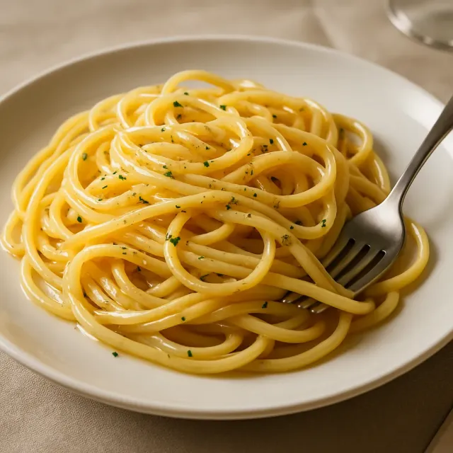 Easy Linguine with White Clam Sauce