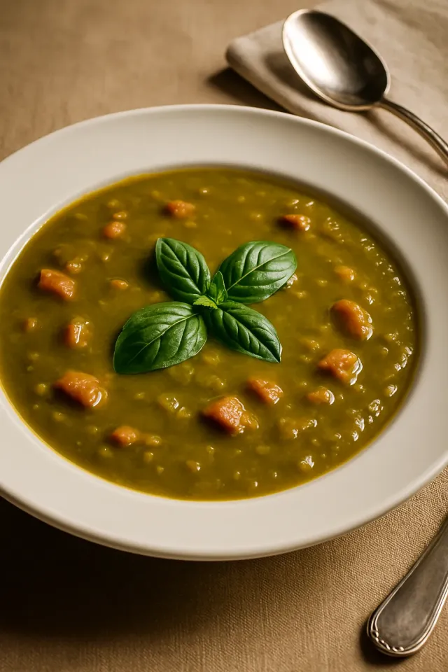 Mercimek ve Jambon Çorbası I