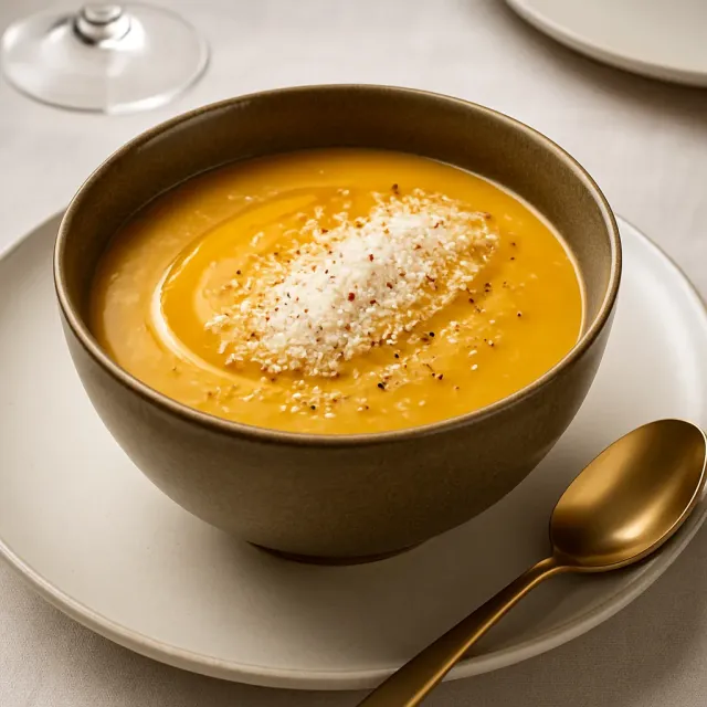 Sopa de Abóbora Assada